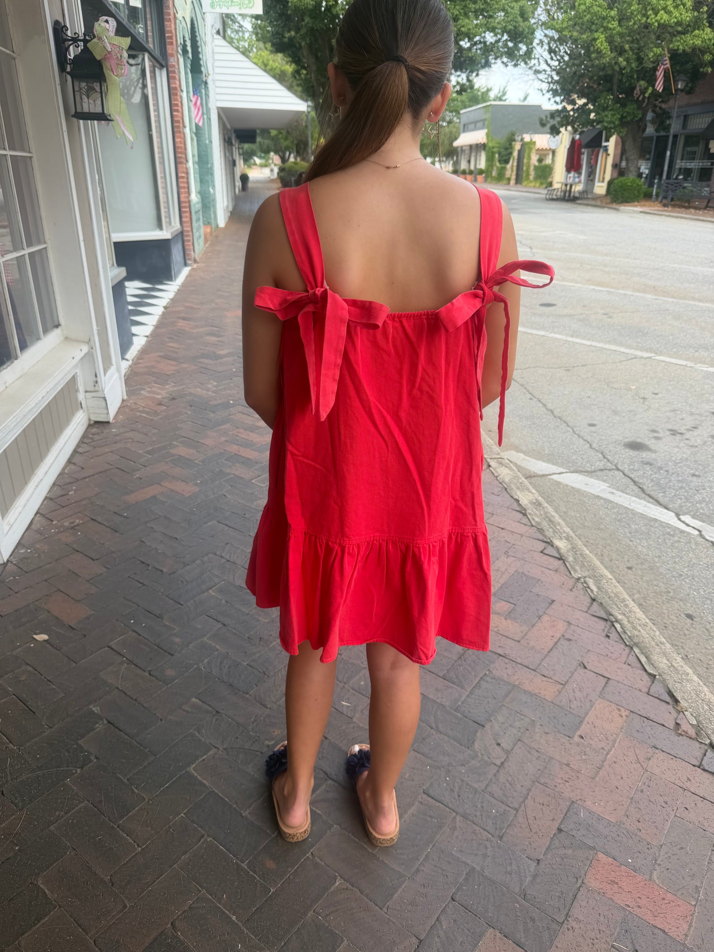 America Patchwork Dress